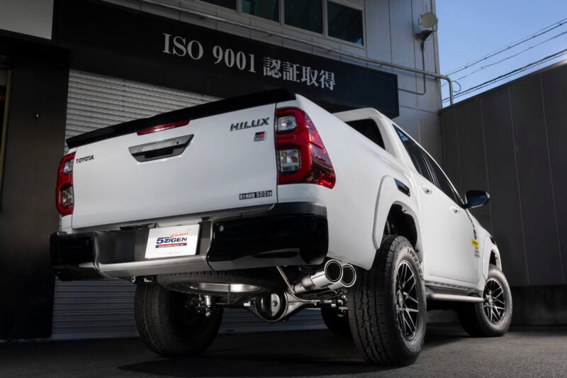 5ZIGEN TF500 EXAUST FOR TOYOTA HILUX 3DF-GUN125 SP2028-N