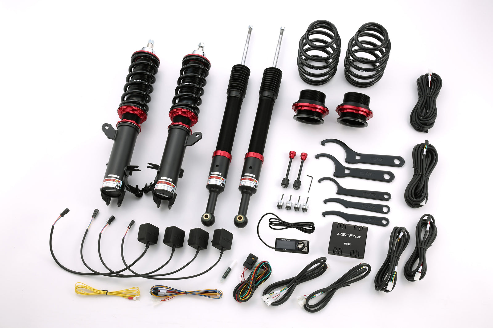 BLITZ ZZ-R DSC PLUS COILOVER SUSPENSION SET FOR HONDA FIT GK5 L15B 98310