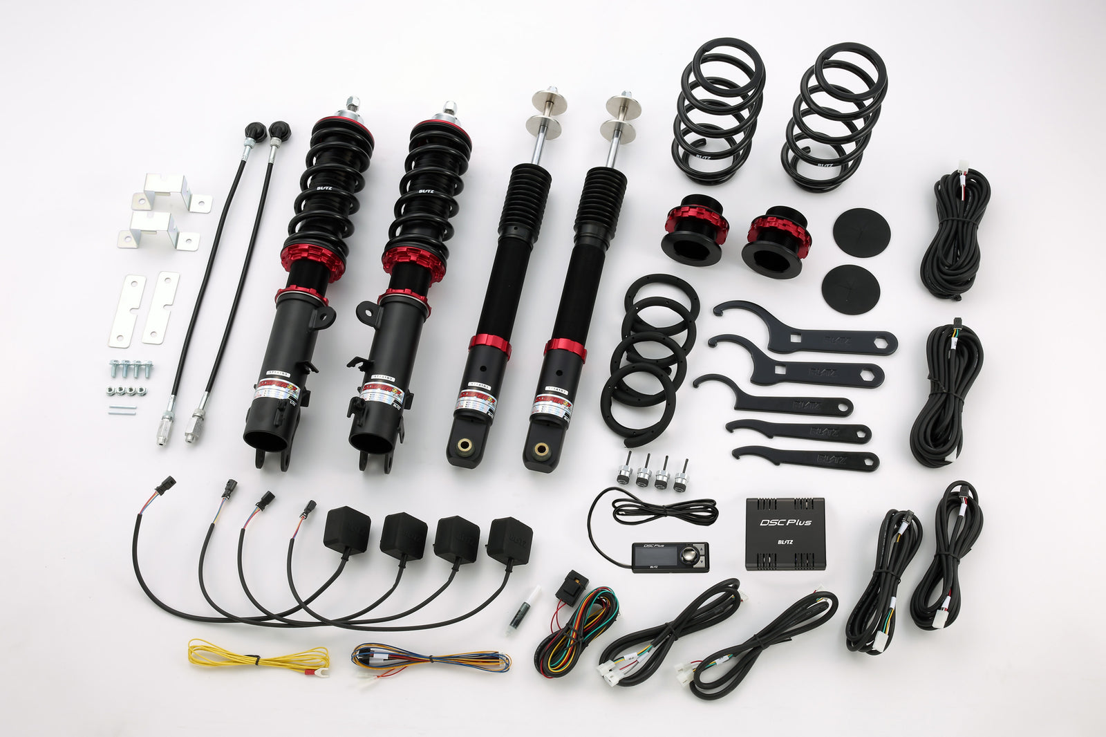 BLITZ ZZ-R DSC PLUS COILOVER SUSPENSION SET FOR HONDA N-BOX+ JF2 S07A (TURBO NA) 98630