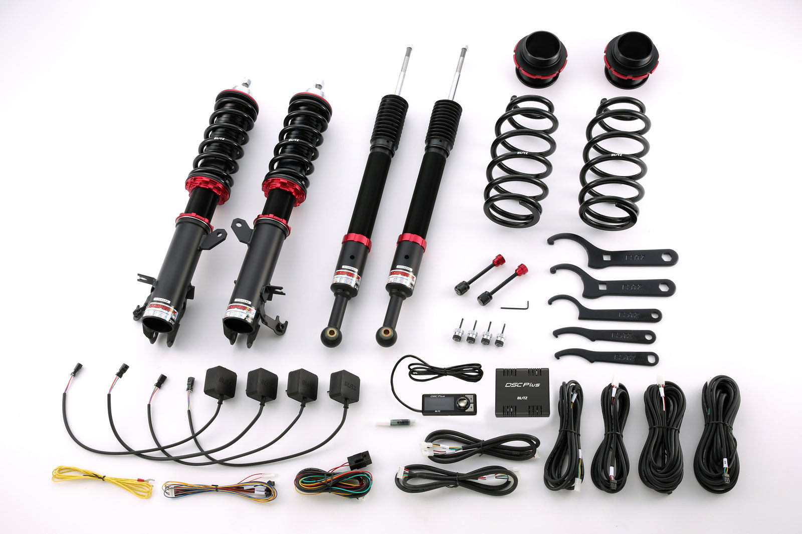 BLITZ ZZ-R DSC PLUS COILOVER SUSPENSION SET FOR HONDA FIT HYBRID GP6 LEB-H1 98317