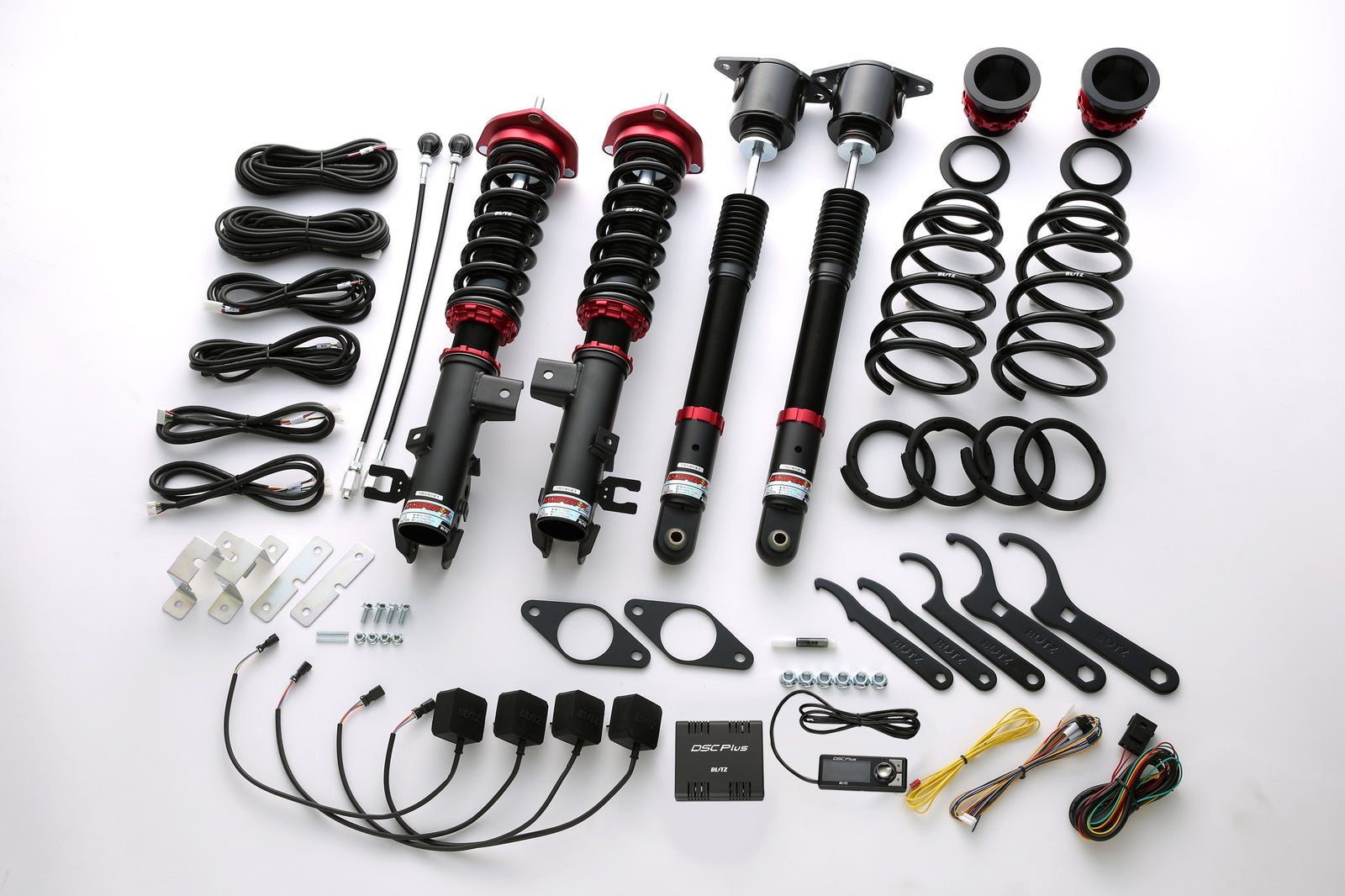 BLITZ ZZ-R DSC PLUS COILOVER SUSPENSION SET FOR MAZDA AXELA SPORTS BMLFS S5-DPTS 98319