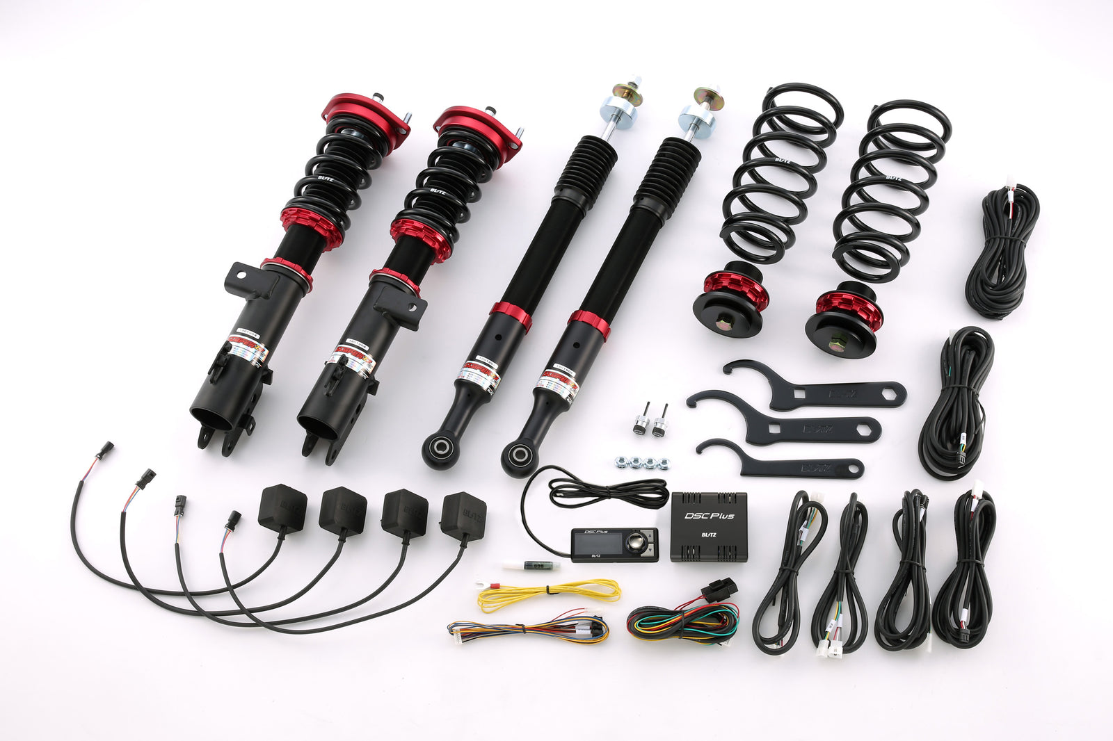 BLITZ ZZ-R DSC PLUS COILOVER SUSPENSION SET FOR SUBARU CHIFFON LA600F KF-VE 98326