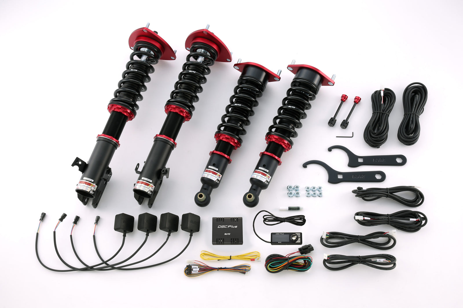 BLITZ ZZ-R DSC PLUS COILOVER SUSPENSION SET FOR SUBARU XV HYBRID GPE FB20-MA1 98338