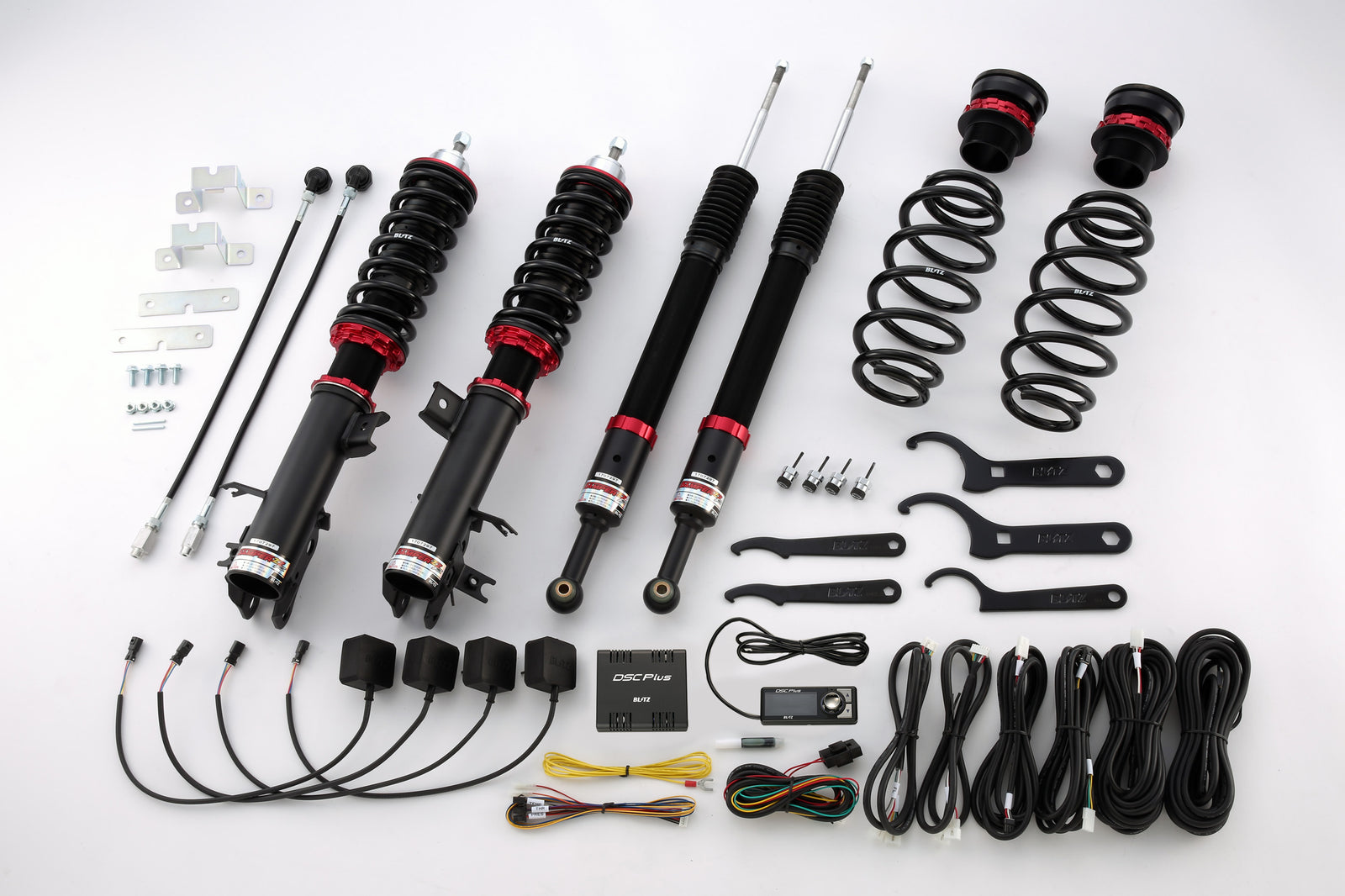 BLITZ ZZ-R DSC PLUS COILOVER SUSPENSION SET FOR HONDA VEZEL HYBRID RU4 LEB-H1 98341