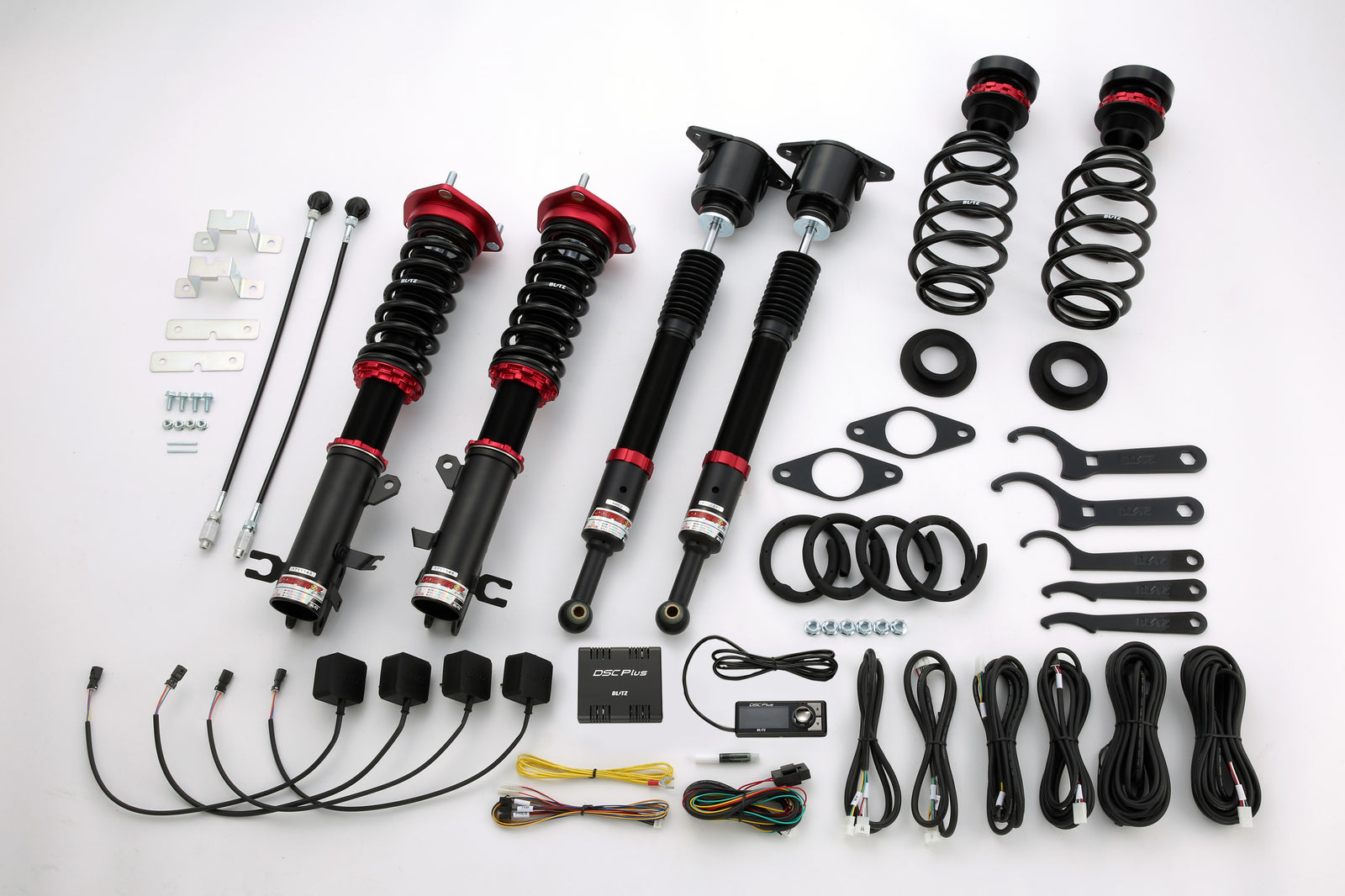 BLITZ ZZ-R DSC PLUS COILOVER SUSPENSION SET FOR MAZDA DEMIO DJ3AS P3-VPS 98345