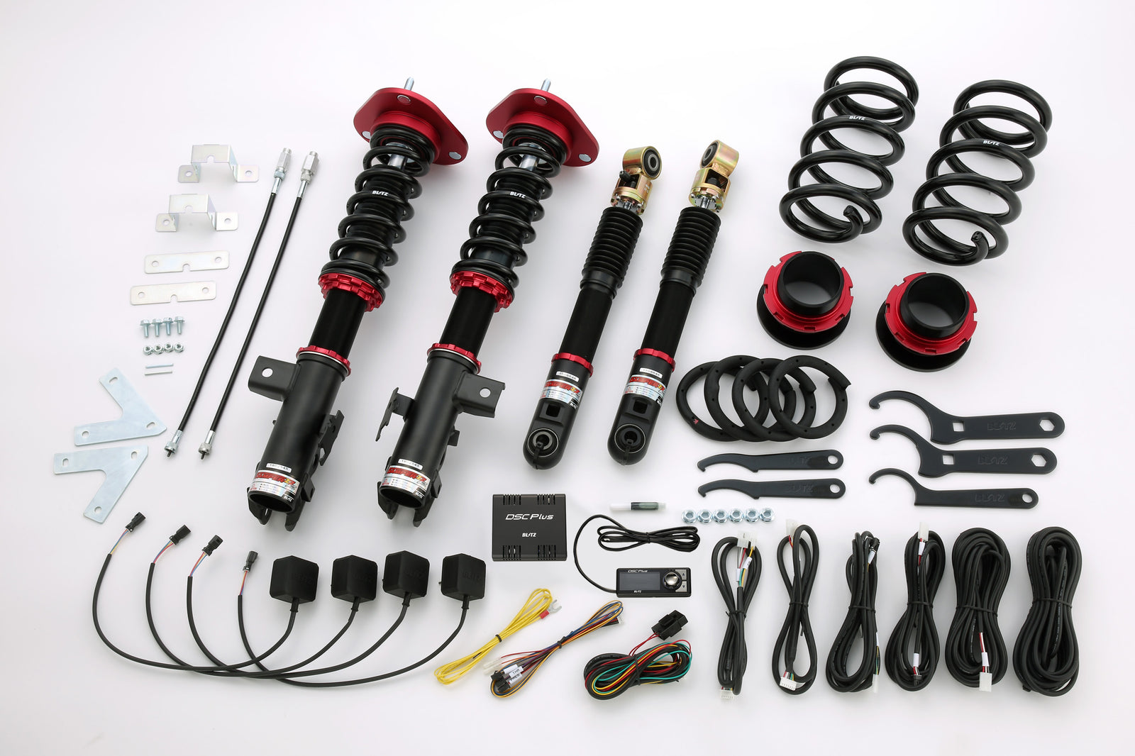 BLITZ ZZ-R DSC PLUS COILOVER SUSPENSION SET FOR TOYOTA VELLFIRE GGH35W 2GR-FKS 98347