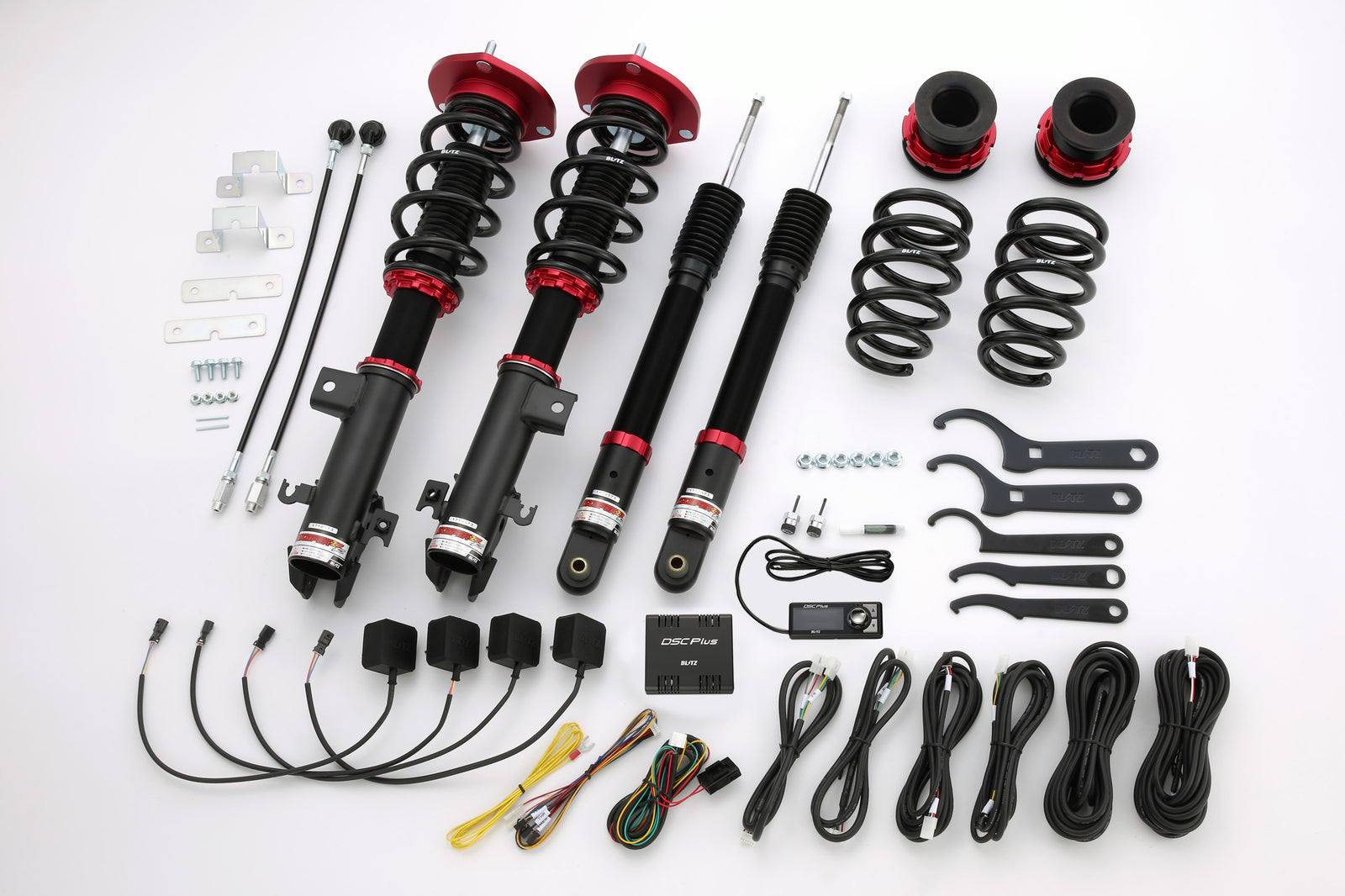 BLITZ ZZ-R DSC PLUS COILOVER SUSPENSION SET FOR HONDA STEP WGN RP1 L15B 98355