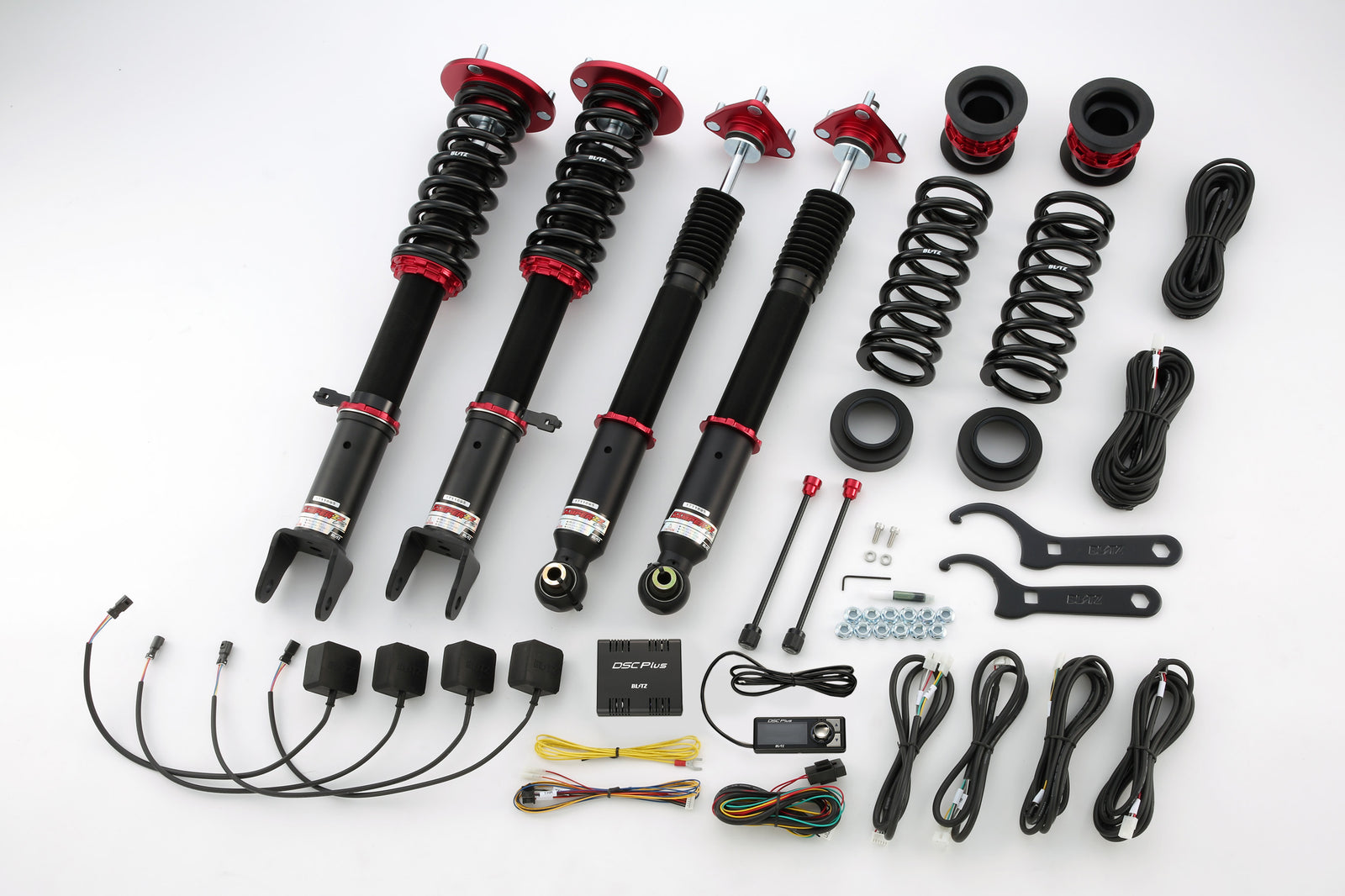 BLITZ ZZ-R DSC PLUS COILOVER SUSPENSION SET FOR LEXUS IS ASE30 8AR-FTS 98359