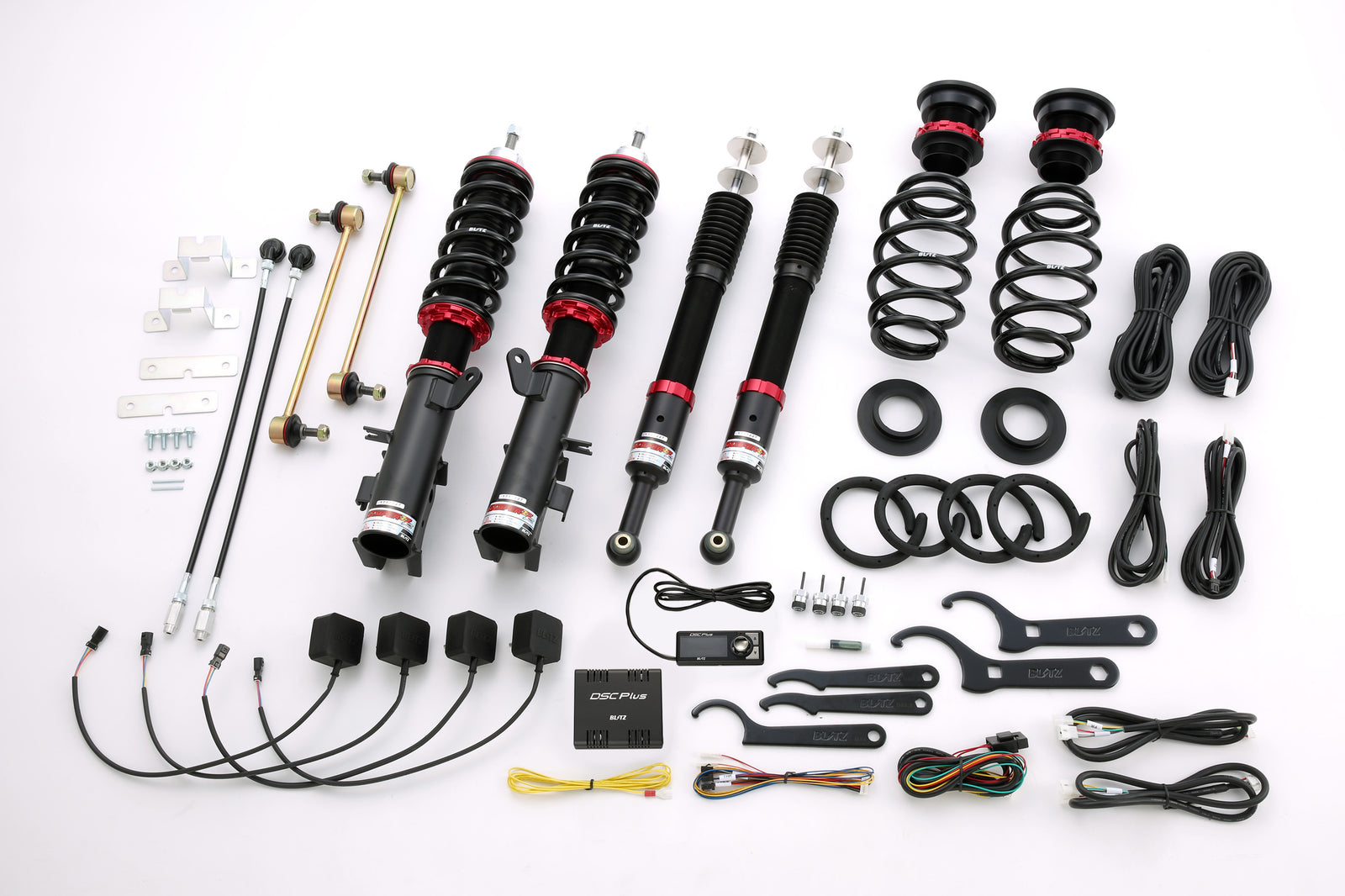BLITZ ZZ-R DSC PLUS COILOVER SUSPENSION SET FOR HONDA FREED GB5 L15B 98378