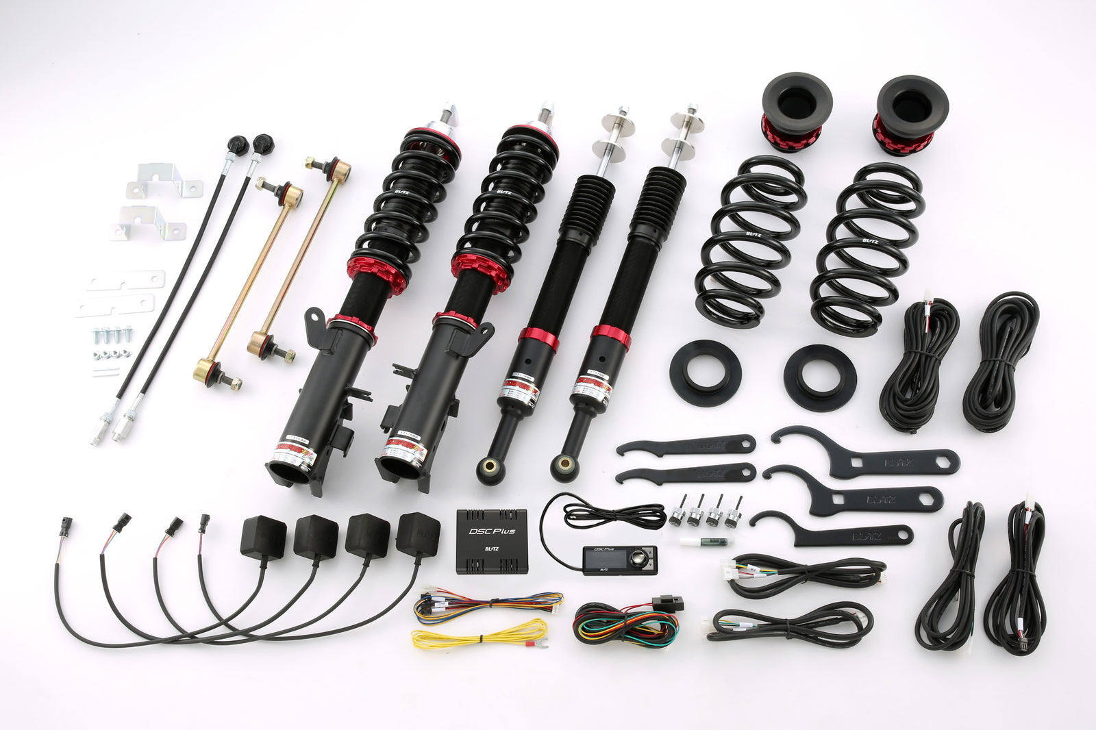 BLITZ ZZ-R DSC PLUS COILOVER SUSPENSION SET FOR HONDA FREED+HYBRID GB8 LEB-H1 98379