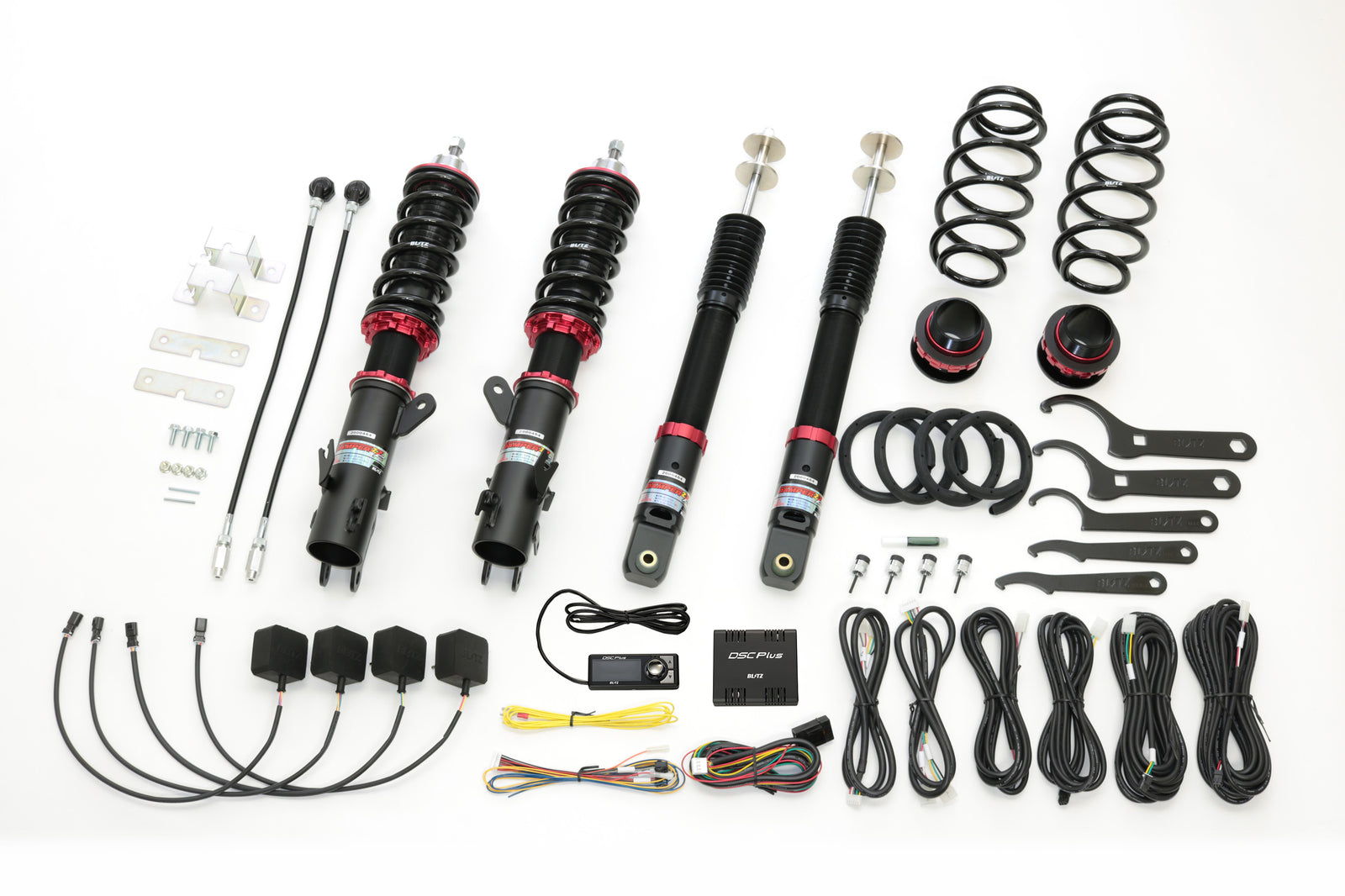 BLITZ ZZ-R DSC PLUS COILOVER SUSPENSION SET FOR HONDA N-BOX JF4 S07B (TURBO NA) 98390