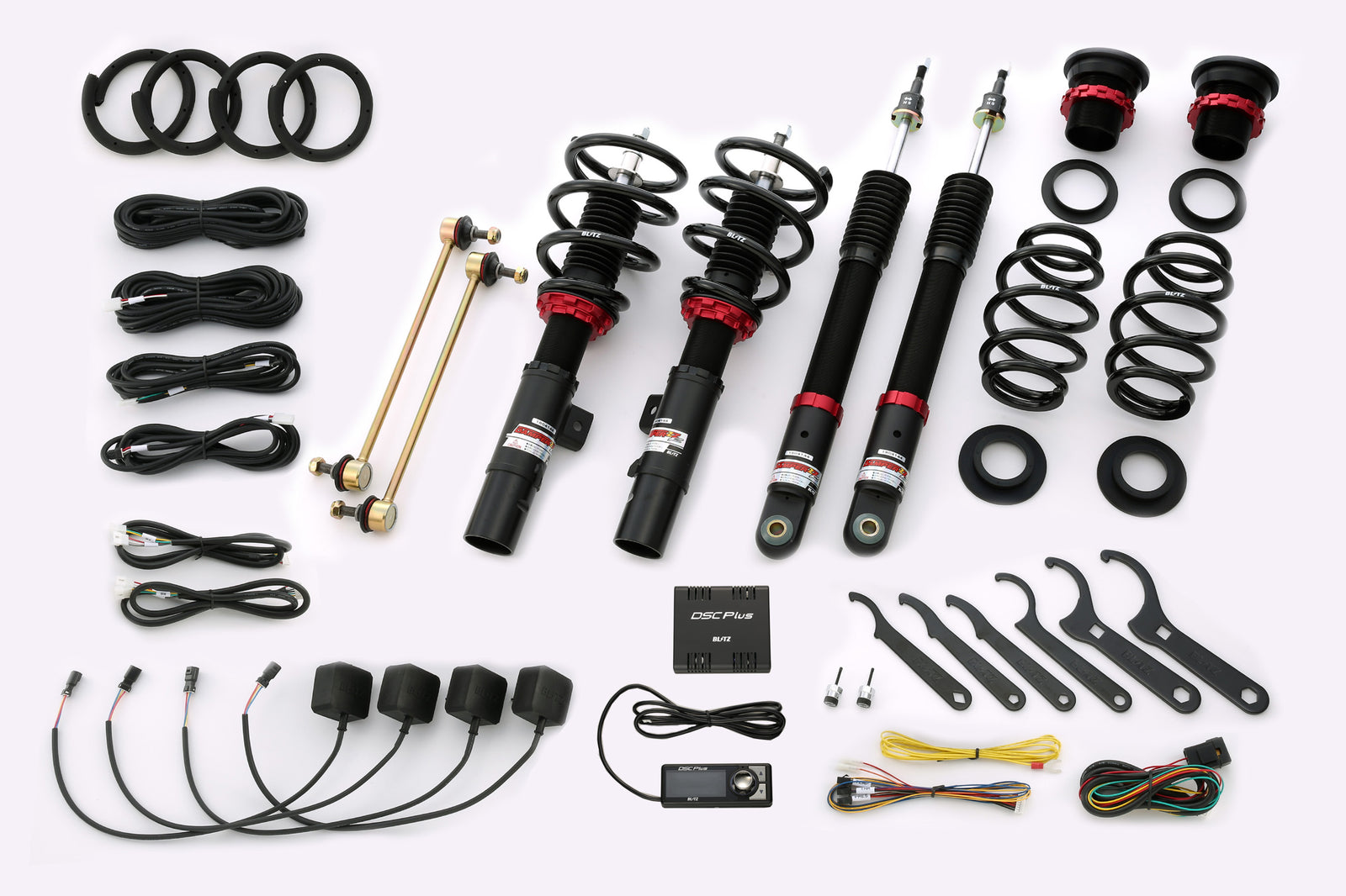 BLITZ ZZ-R DSC PLUS COILOVER SUSPENSION SET FOR HONDA CIVIC SEDAN FC1 L15B 98391