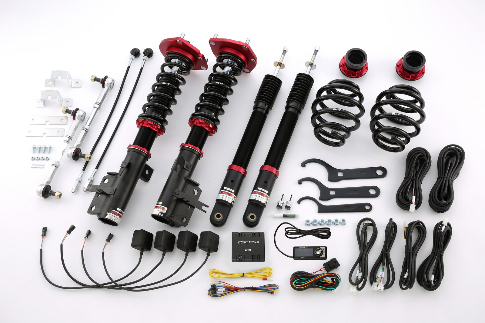 BLITZ ZZ-R DSC PLUS COILOVER SUSPENSION SET FOR NISSAN SERENA C27 GC27 GFC27 MR20DD MR20-SM24 98410