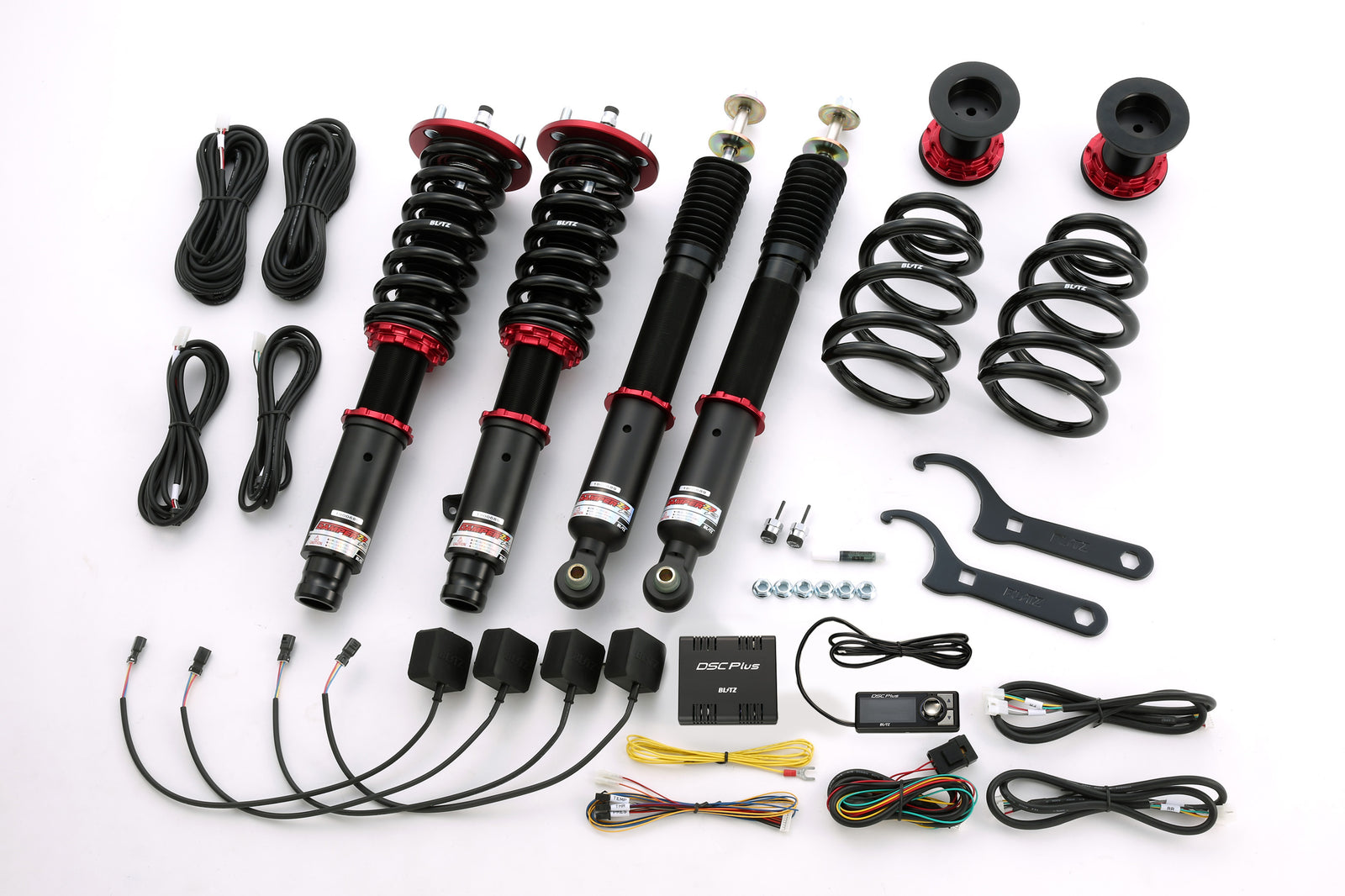 BLITZ ZZ-R DSC PLUS COILOVER SUSPENSION SET FOR HONDA ELYSION RR1 RR2 RR3 RR4 K24A J30A 98427