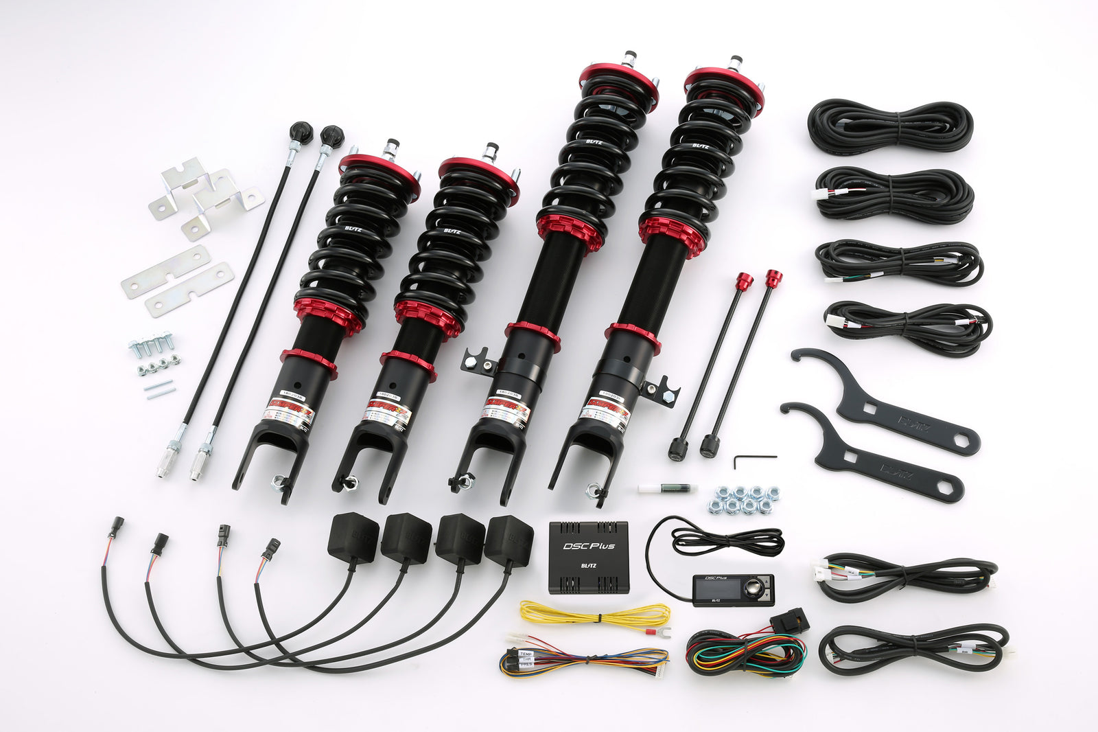 BLITZ ZZ-R DSC PLUS COILOVER SUSPENSION SET FOR HONDA S2000 AP2 F22C 98428