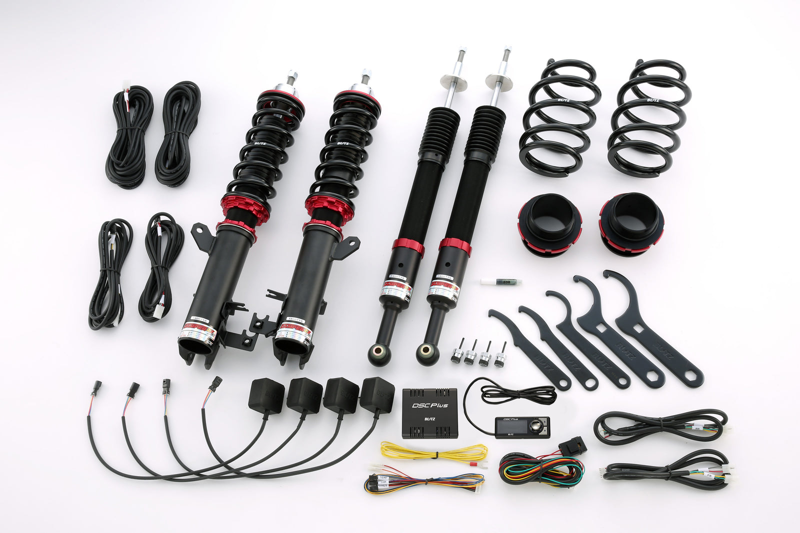 BLITZ ZZ-R DSC PLUS COILOVER SUSPENSION SET FOR HONDA CR-Z ZF1 LEA-MF6 98430