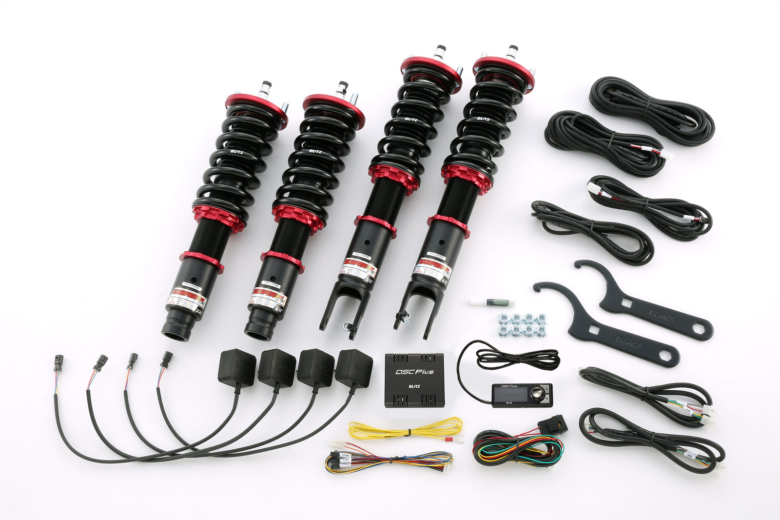 BLITZ ZZ-R DSC PLUS COILOVER SUSPENSION SET FOR HONDA CIVIC EK2 EK3 EK4 D13B D15B B16A 98445