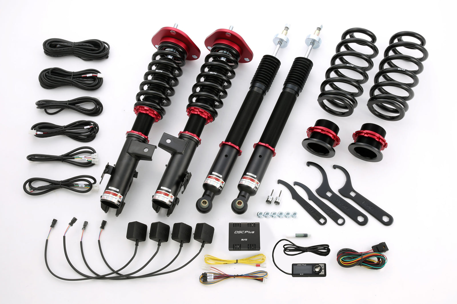 BLITZ ZZ-R DSC PLUS COILOVER SUSPENSION SET FOR TOYOTA VELLFIRE HYBRID ATH20W 2AR-2JM-2FM 98459