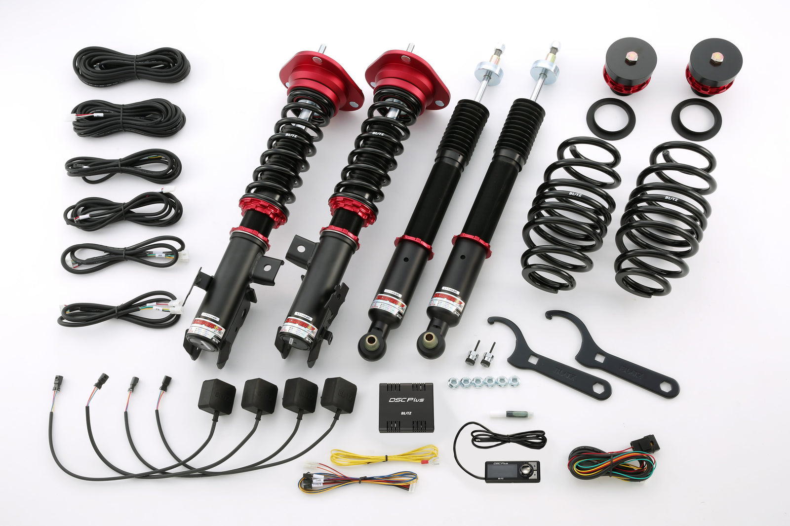 BLITZ ZZ-R DSC PLUS COILOVER SUSPENSION SET FOR TOYOTA PRIUS PHV ZVW35 2ZR-3JM 98466