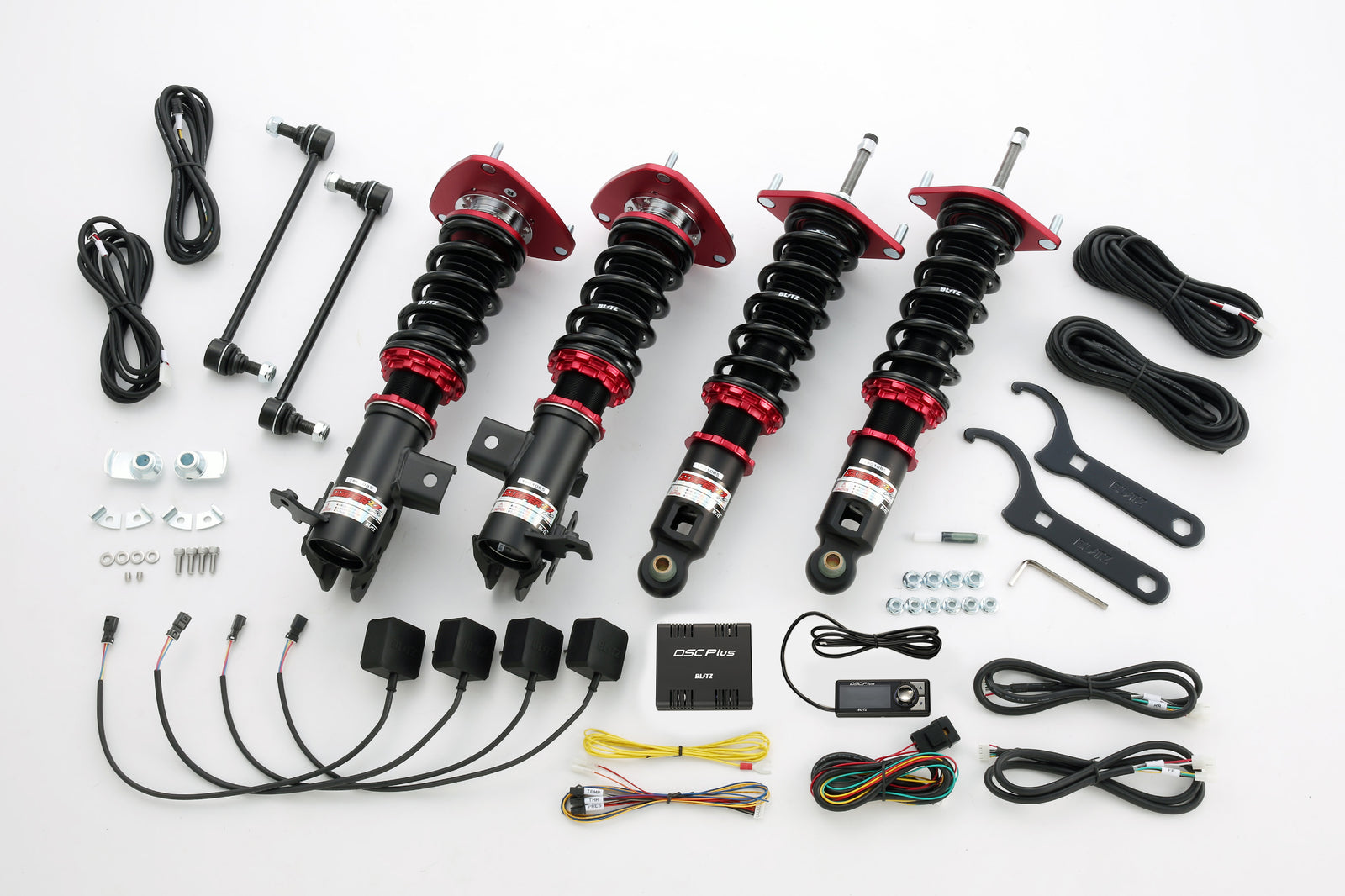 BLITZ ZZ-R DSC PLUS COILOVER SUSPENSION SET FOR SUBARU BRZ ZD8 FA24 98467