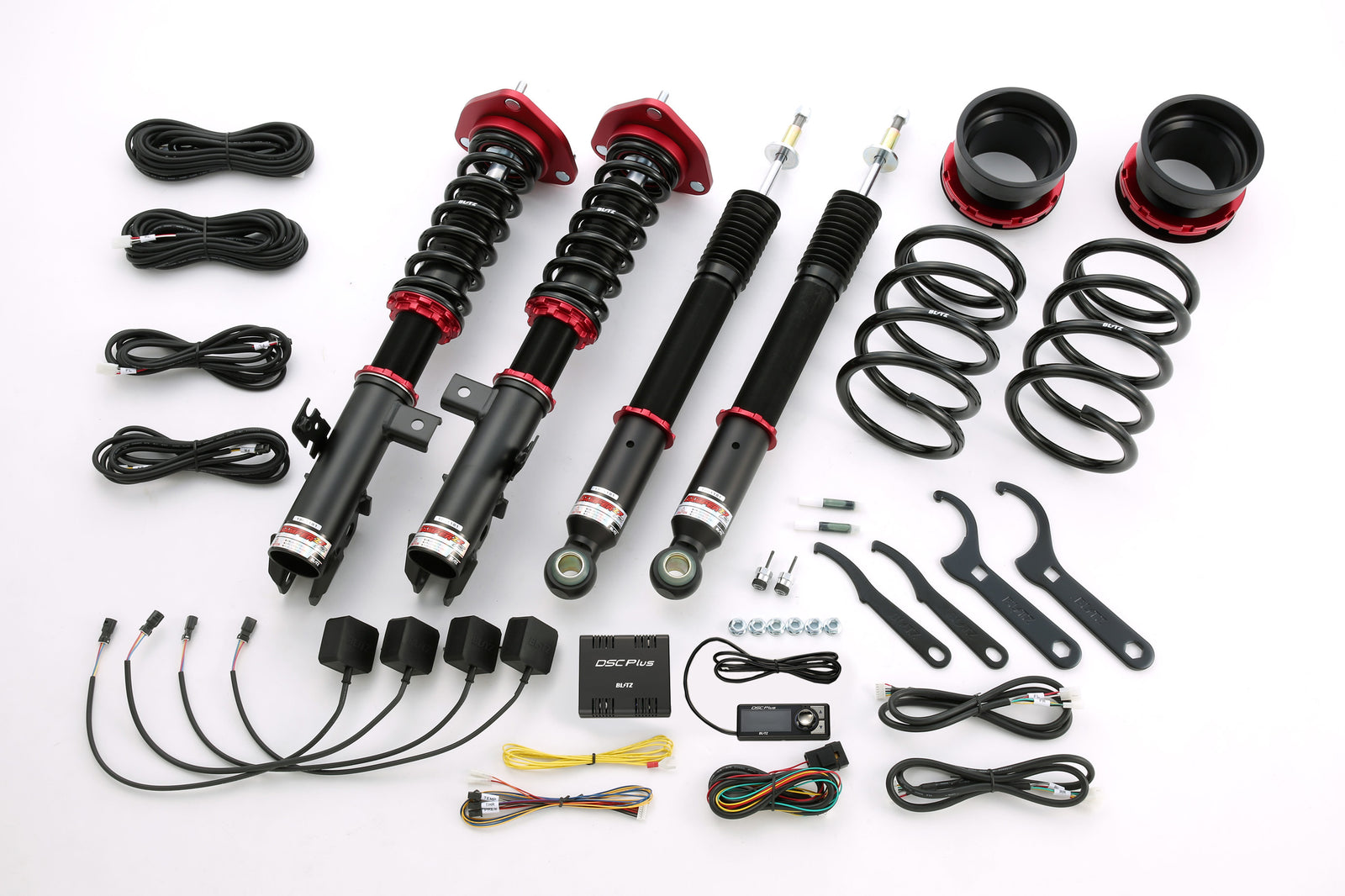 BLITZ ZZ-R DSC PLUS COILOVER SUSPENSION SET FOR TOYOTA VOXY AZR65G 1AZ-FSE 98476
