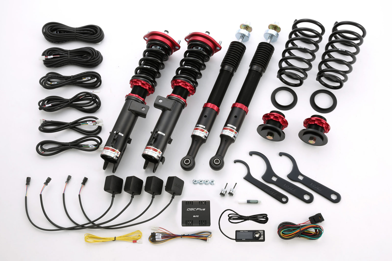 BLITZ ZZ-R DSC PLUS COILOVER SUSPENSION SET FOR DAIHATSU TANTO EXE L455S KF-VE KF-DET 98478