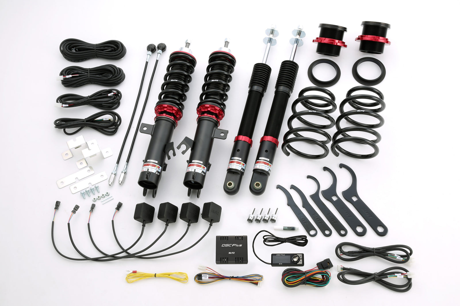 BLITZ ZZ-R DSC PLUS COILOVER SUSPENSION SET FOR NISSAN NOTE AUTECH E12 HR12DE 98528