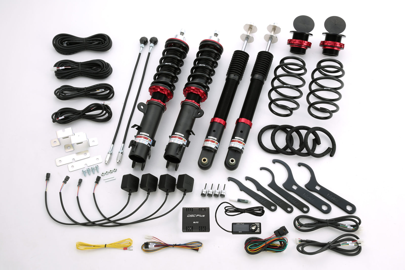 BLITZ ZZ-R DSC PLUS COILOVER SUSPENSION SET FOR HONDA N-WGN CUSTOM JH1 S07A (TURBO NA) 98495