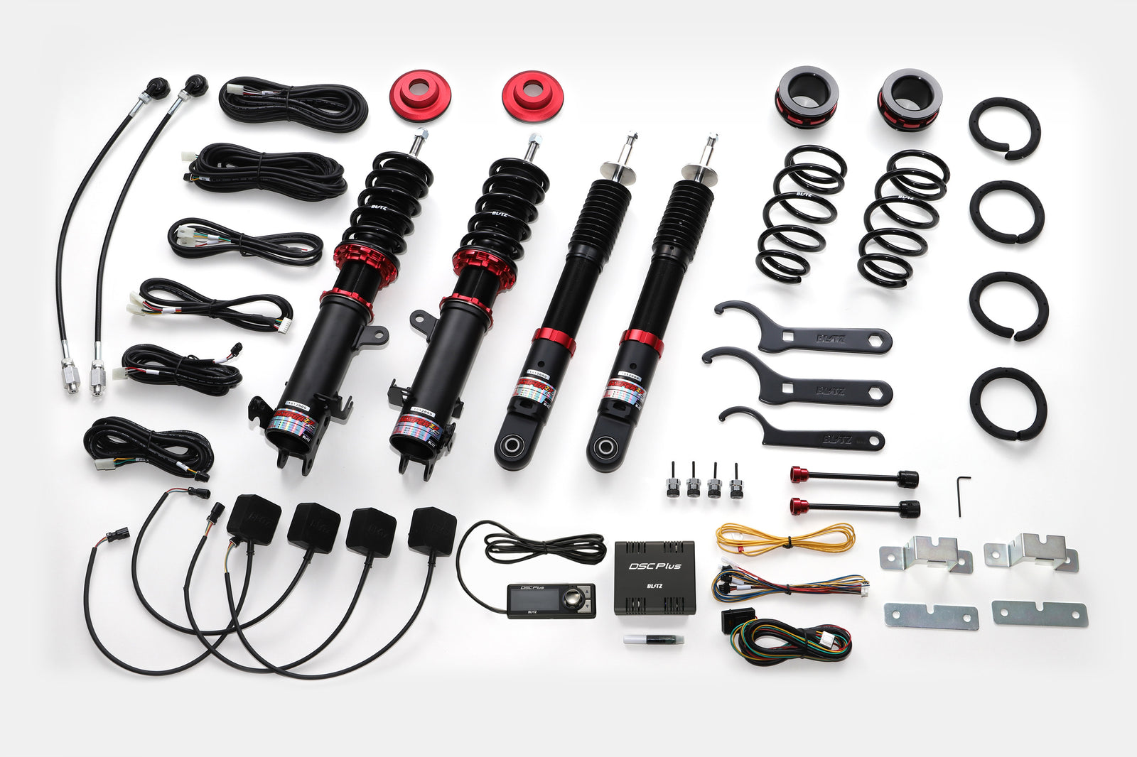 BLITZ ZZ-R DSC PLUS COILOVER SUSPENSION SET FOR SUZUKI SPACIA MK53S R06A-WA05A 98503