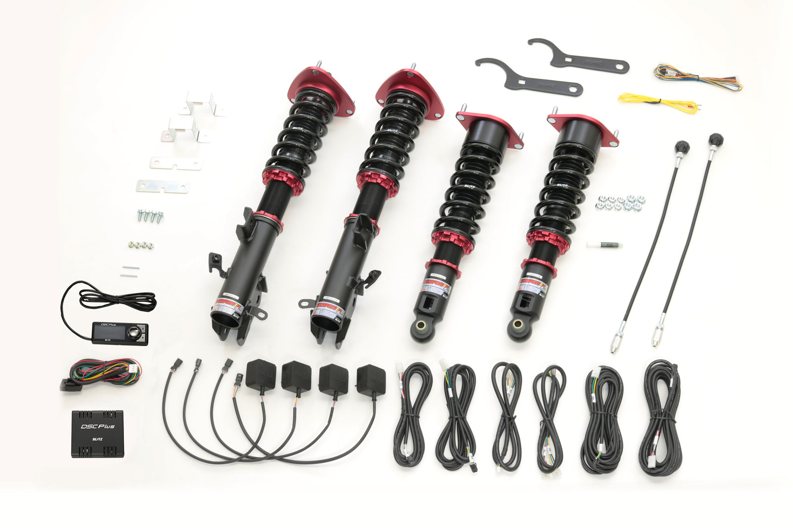 BLITZ ZZ-R DSC PLUS COILOVER SUSPENSION SET FOR SUBARU LEGACY OUTBACK BS9 FB25 98509