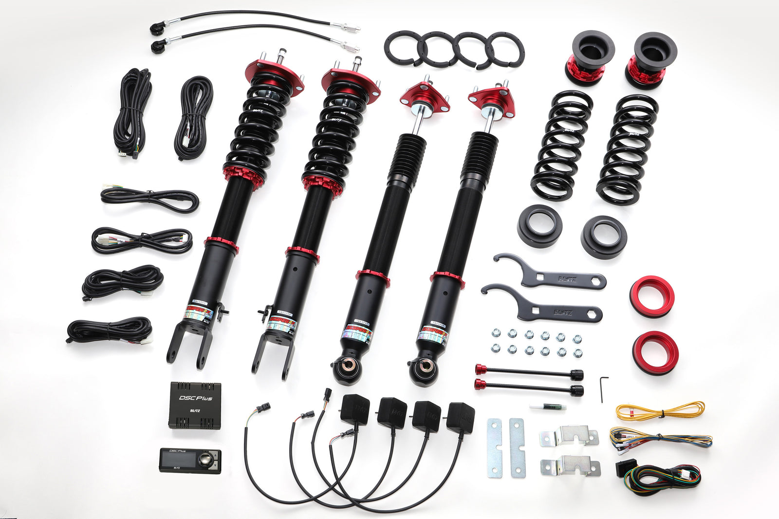 BLITZ ZZ-R DSC PLUS COILOVER SUSPENSION SET FOR TOYOTA CROWN ARS220 8AR-FTS 98511