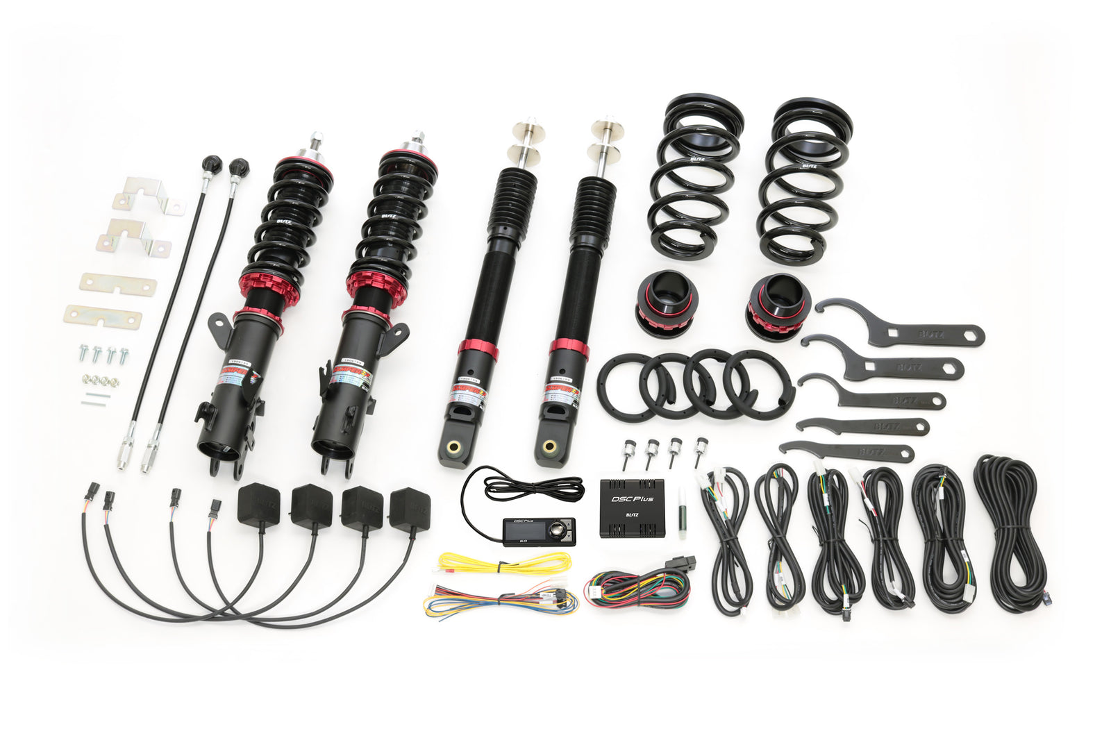 BLITZ ZZ-R DSC PLUS COILOVER SUSPENSION SET FOR HONDA N-VAN JJ1 S07B (TURBO NA) 98516