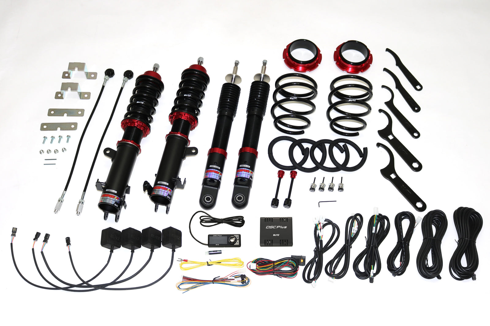 BLITZ ZZ-R DSC PLUS COILOVER SUSPENSION SET FOR MAZDA FLARE MJ55S R06A-WA05A(NA) 98520