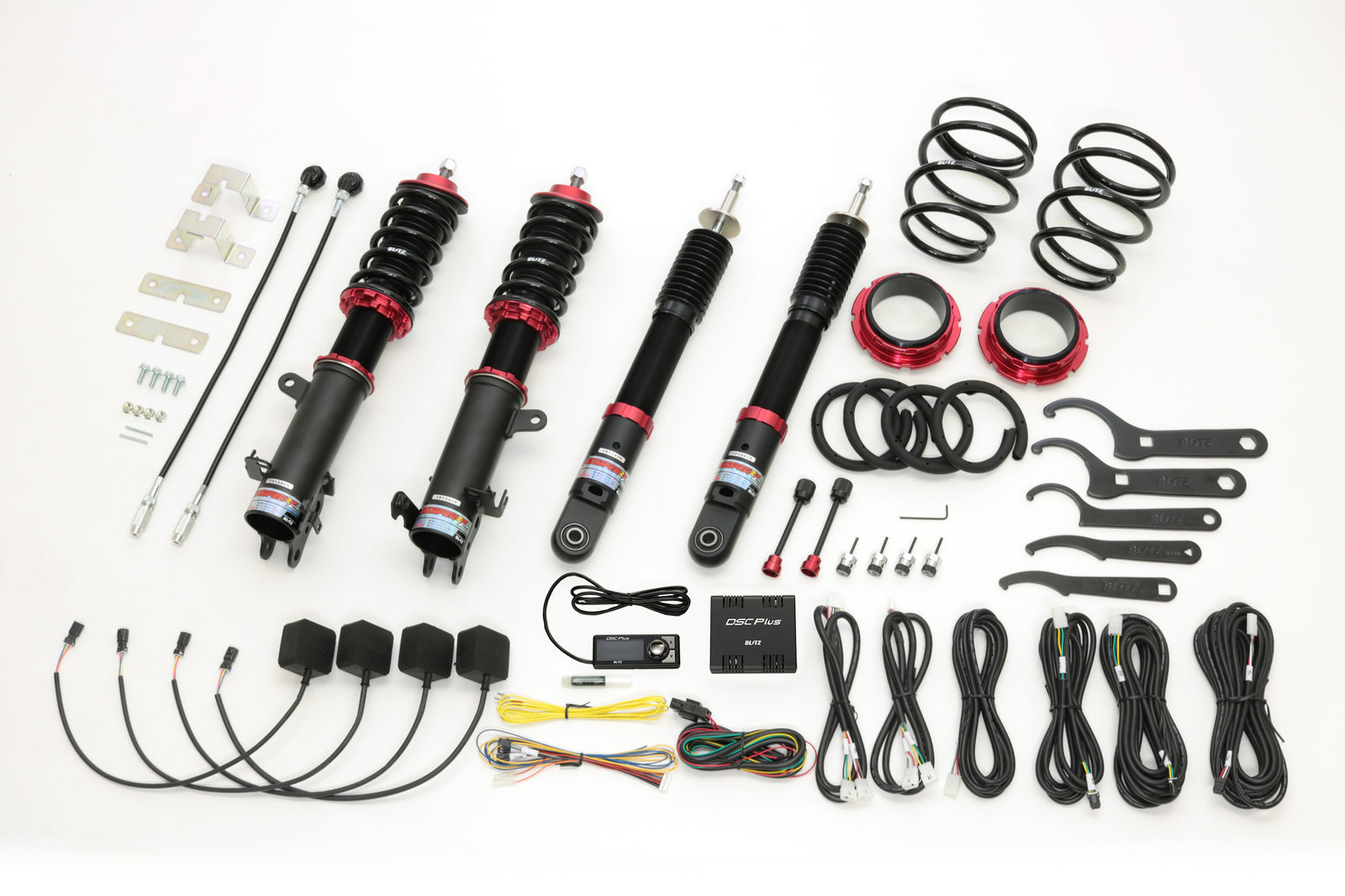 BLITZ ZZ-R DSC PLUS COILOVER SUSPENSION SET FOR SUZUKI SPACIA MK53S R06A-WA05A 98529