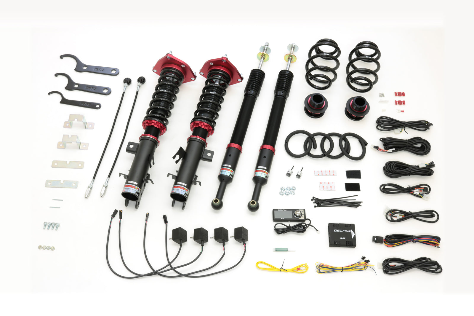 BLITZ ZZ-R DSC PLUS COILOVER SUSPENSION SET FOR NISSAN LEAF E+ ZE1 EM57 98531
