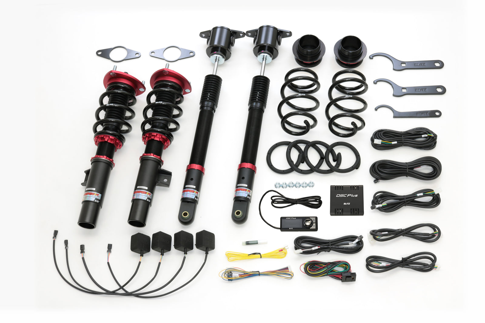 BLITZ ZZ-R DSC PLUS COILOVER SUSPENSION SET FOR MAZDA MAZDA3 FASTBACK BPEP HF-MK 98534