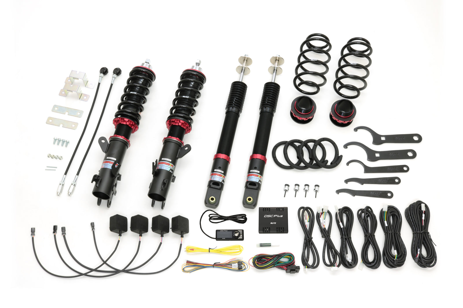 BLITZ ZZ-R DSC PLUS COILOVER SUSPENSION SET FOR HONDA N-WGN JH4 S07B (TURBO NA) 98542