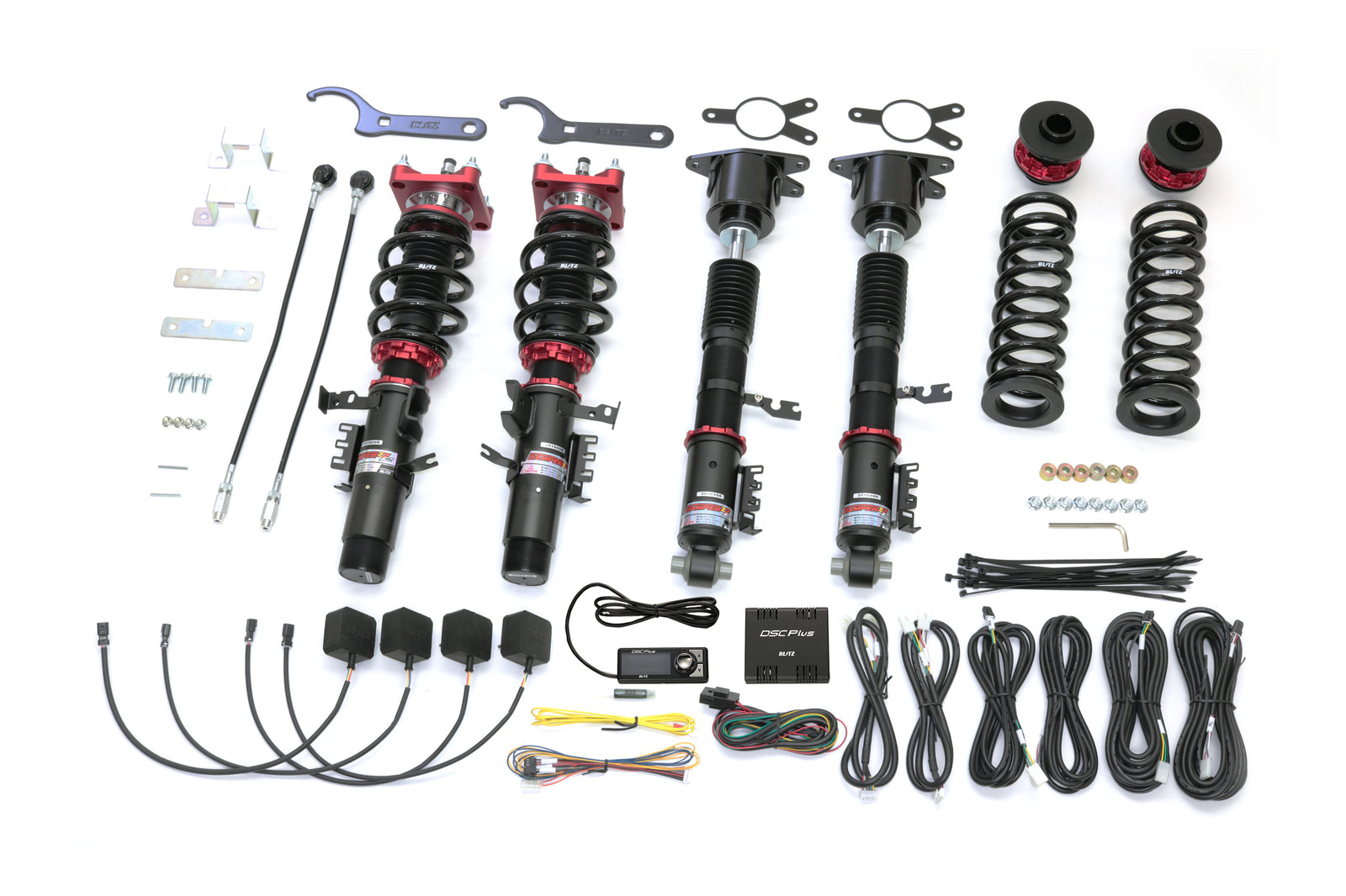 BLITZ ZZ-R DSC PLUS COILOVER SUSPENSION SET FOR TOYOTA SUPRA DB42 B58 98550
