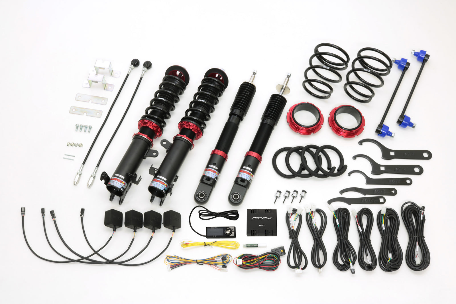 BLITZ ZZ-R DSC PLUS COILOVER SUSPENSION SET FOR SUZUKI HUSTLER MR52S R06A-WA05A 98555