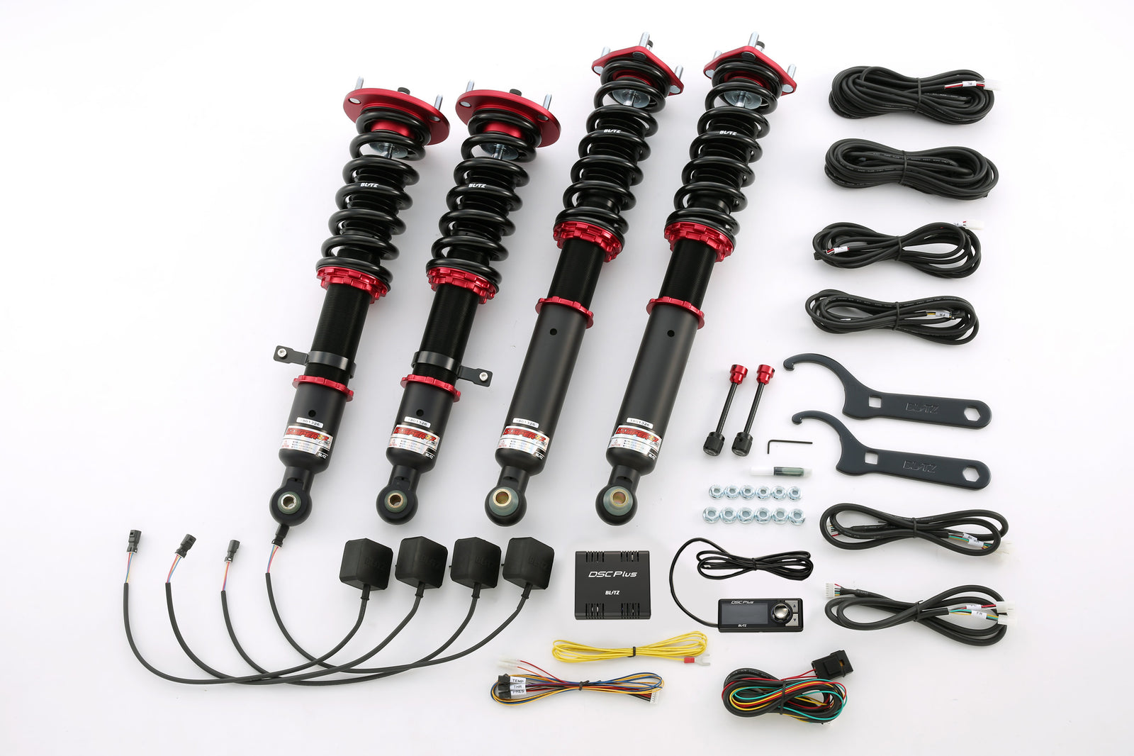 BLITZ ZZ-R DSC PLUS COILOVER SUSPENSION SET FOR TOYOTA VOXY MZRA90W M20A-FKS 98642
