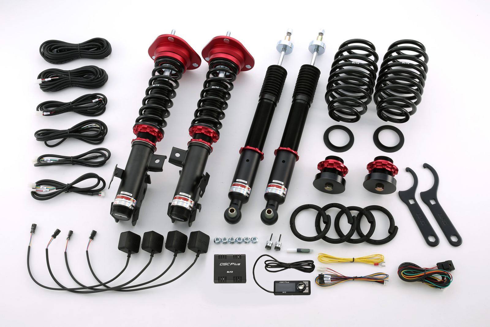 BLITZ ZZ-R DSC PLUS COILOVER SUSPENSION SET FOR TOYOTA PRIUS ZVW30 2ZR-3JM 98754