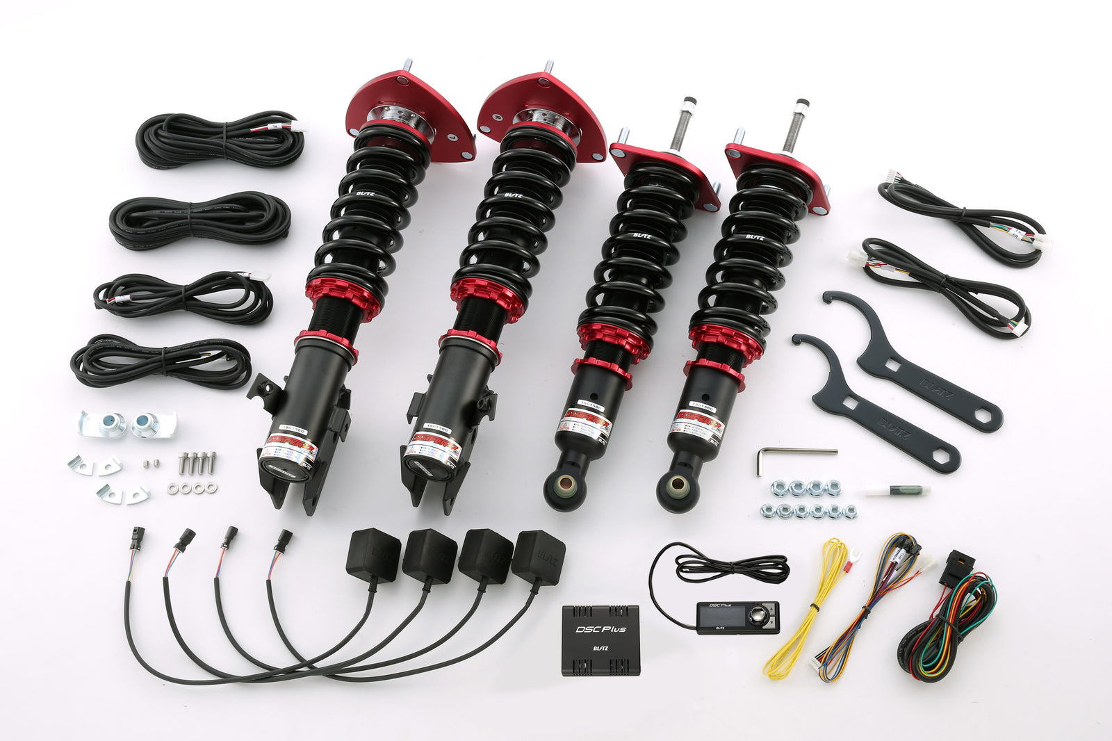BLITZ ZZ-R DSC PLUS COILOVER SUSPENSION SET FOR SUBARU IMPREZA GVB EJ20 98770