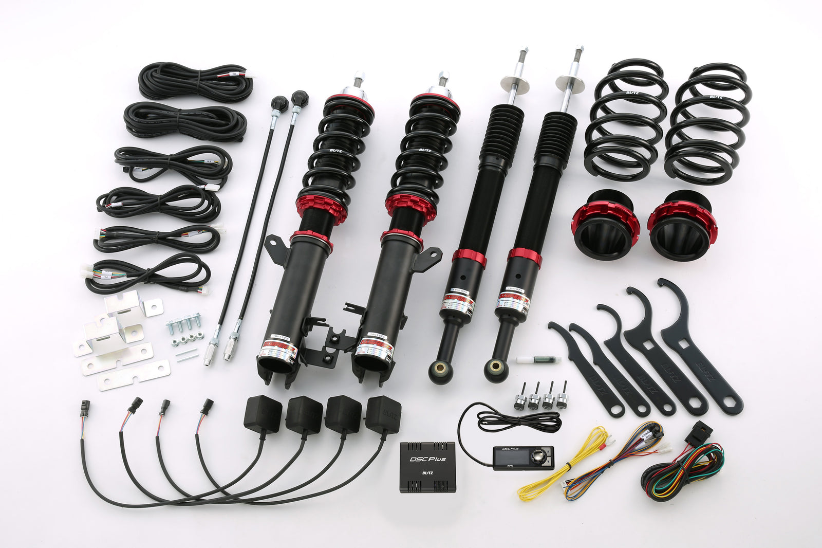 BLITZ ZZ-R DSC PLUS COILOVER SUSPENSION SET FOR HONDA FIT HYBRID GP4 LEA-MF6 98774