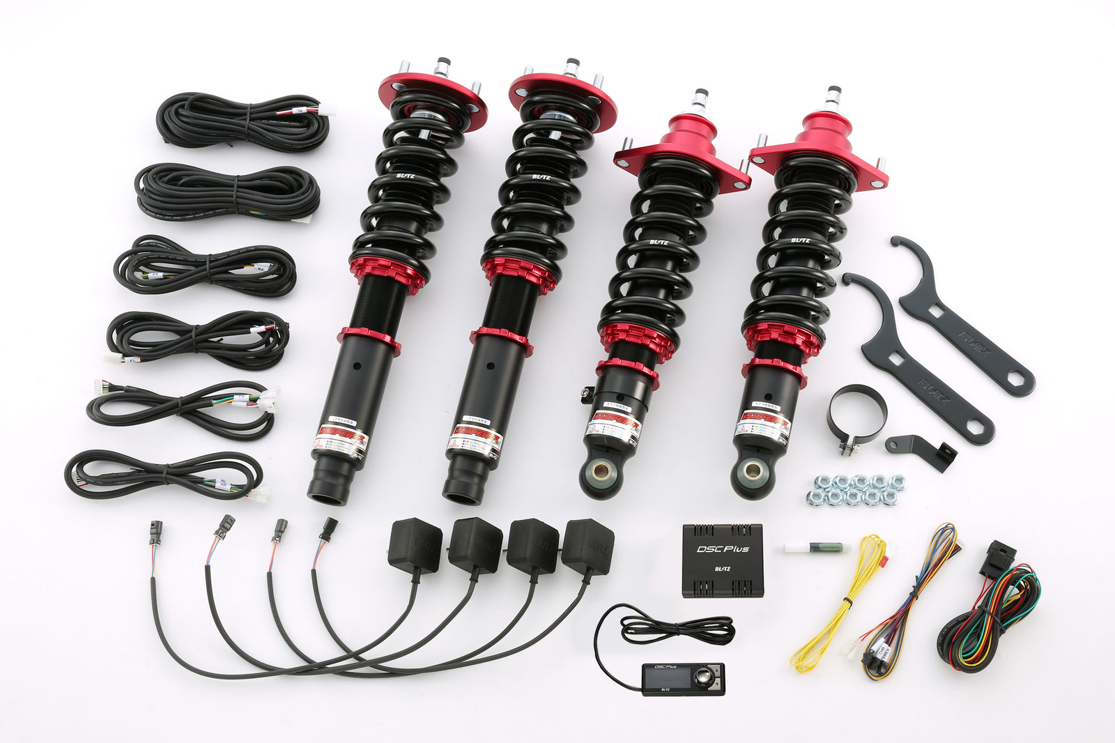 BLITZ ZZ-R DSC PLUS COILOVER SUSPENSION SET FOR HONDA ODYSSEY RB3 RB4 K24A 98783