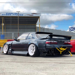 78WORKS CRYSTAL TAIL LAMP RED CLEAR FOR NISSAN S13 SILVIA KS QS JS J258RC