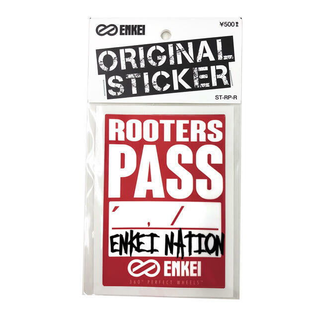 ENKEI ROOTERS STICKER ST-RP-R