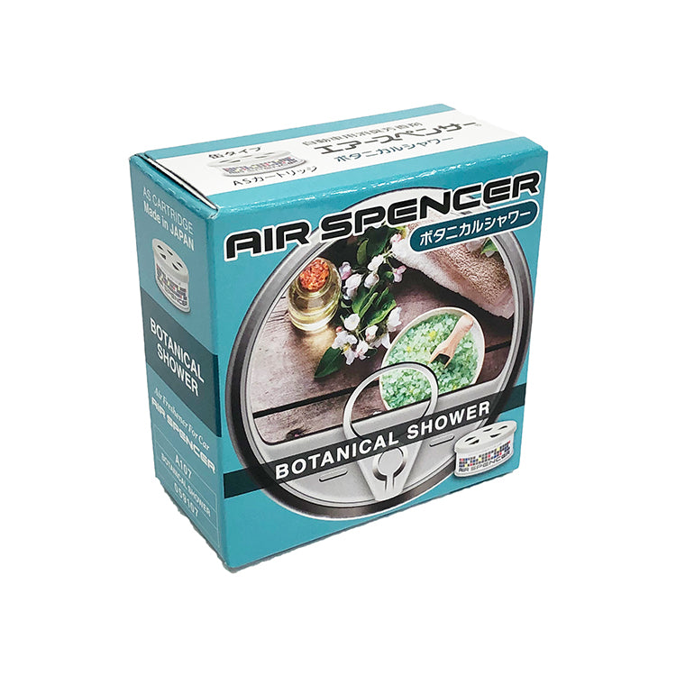 AIR SPENCER CAR AIR FRESHENER A107 BOTANICAL SHOWER 59107