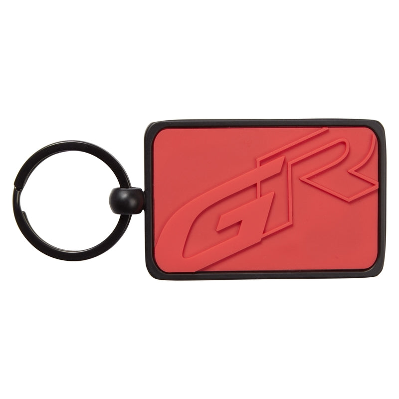 GAZOO RACING METAL KEY RING RED TGR19K1 LIFE FOR  GR24A255