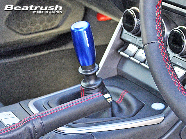 LAILE BEATRUSH ALU SHIFT KNOB TYPE-EBR M12X1.25P BLUE FOR SUBARU BRZ ZD8  A9ZD8MAD-EBR