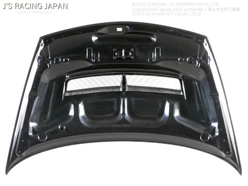 J'S RACING AERO BONNET TYPE-S FRP FOR HONDA CIVIC FD2 K20A ABS-D2-F